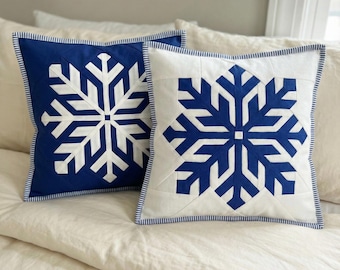Snowflake 4 sizes, Quilt Block Pattern: Foundation Paper Piecing (PDF Download)
