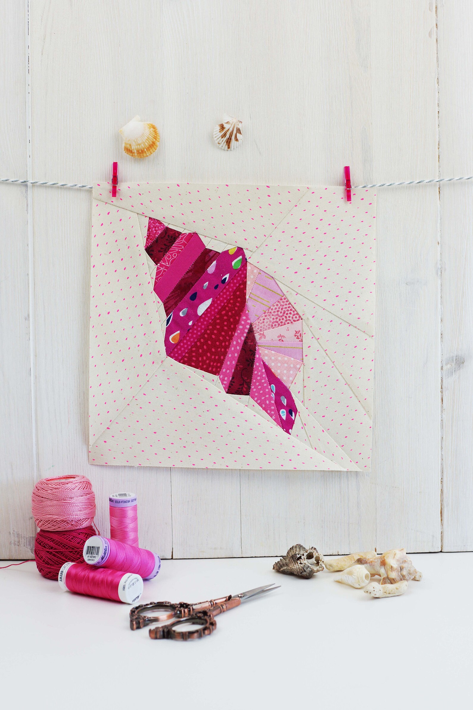 16 Beach Quilt Block Pattern PDF Pattern Instant Download 16 Etsy