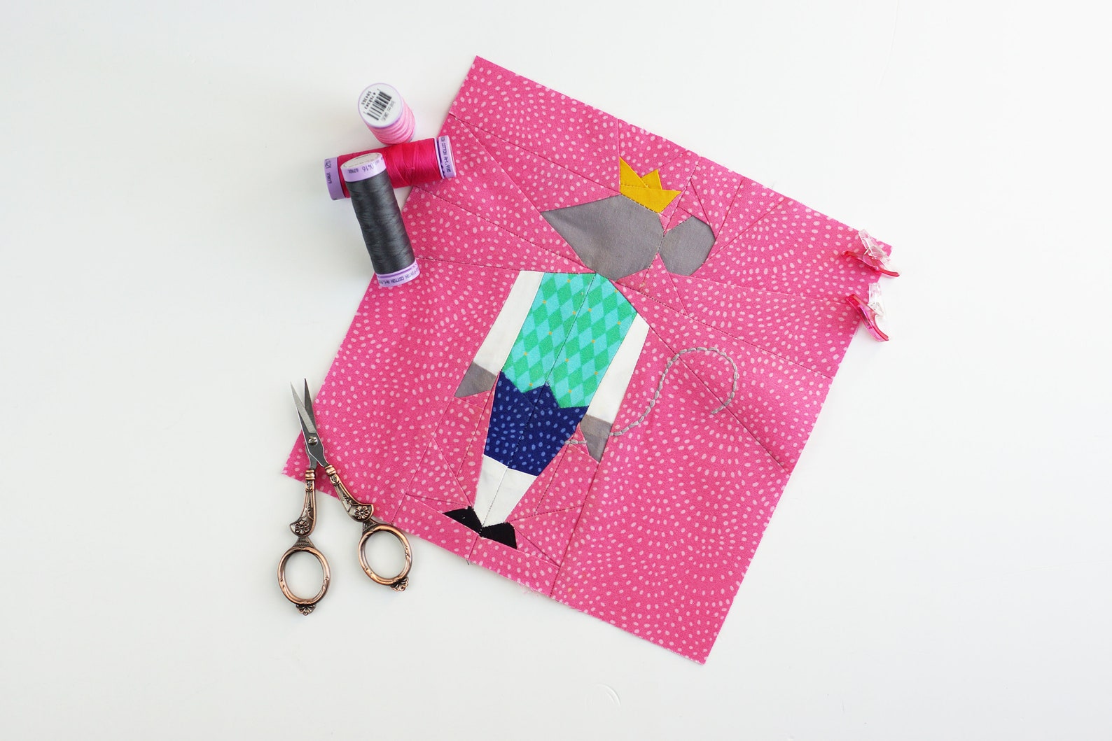 Nutcracker Ballet Quilt Block Pattern Nutcracker Set of 3 Etsy