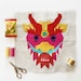 Chinese Lunar New Year Quilt Block Pattern, 7 Designs, Dragon ...