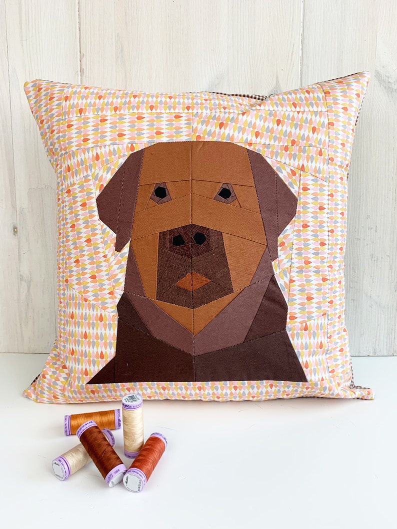 Labrador Quilt Block Pattern PDF Instant Download Nursery Etsy