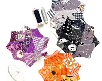 Spider Web Quilted Placemat Pattern: Beginner-Friendly PDF (2 Sizes)