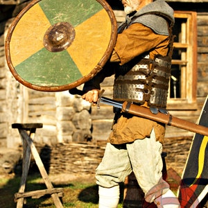 IRON FORGED Lamellar Armor Viking From Shestovitsa - Etsy