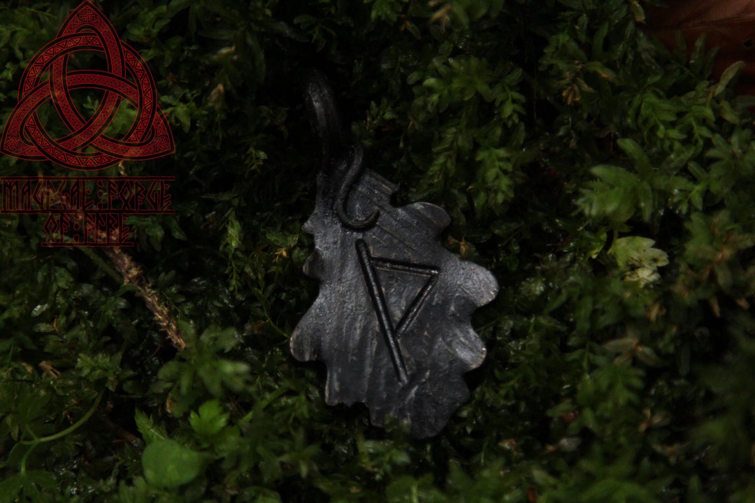 Iron Rune Thurisaz Rune Forged Iron Runes Viking Runes Amulet - Etsy