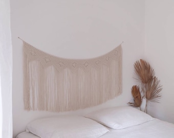 Macramé headboard / Wall macramé / Macramé garland / Macramé boho / Headboard garland / Macramé / Macramé decoration