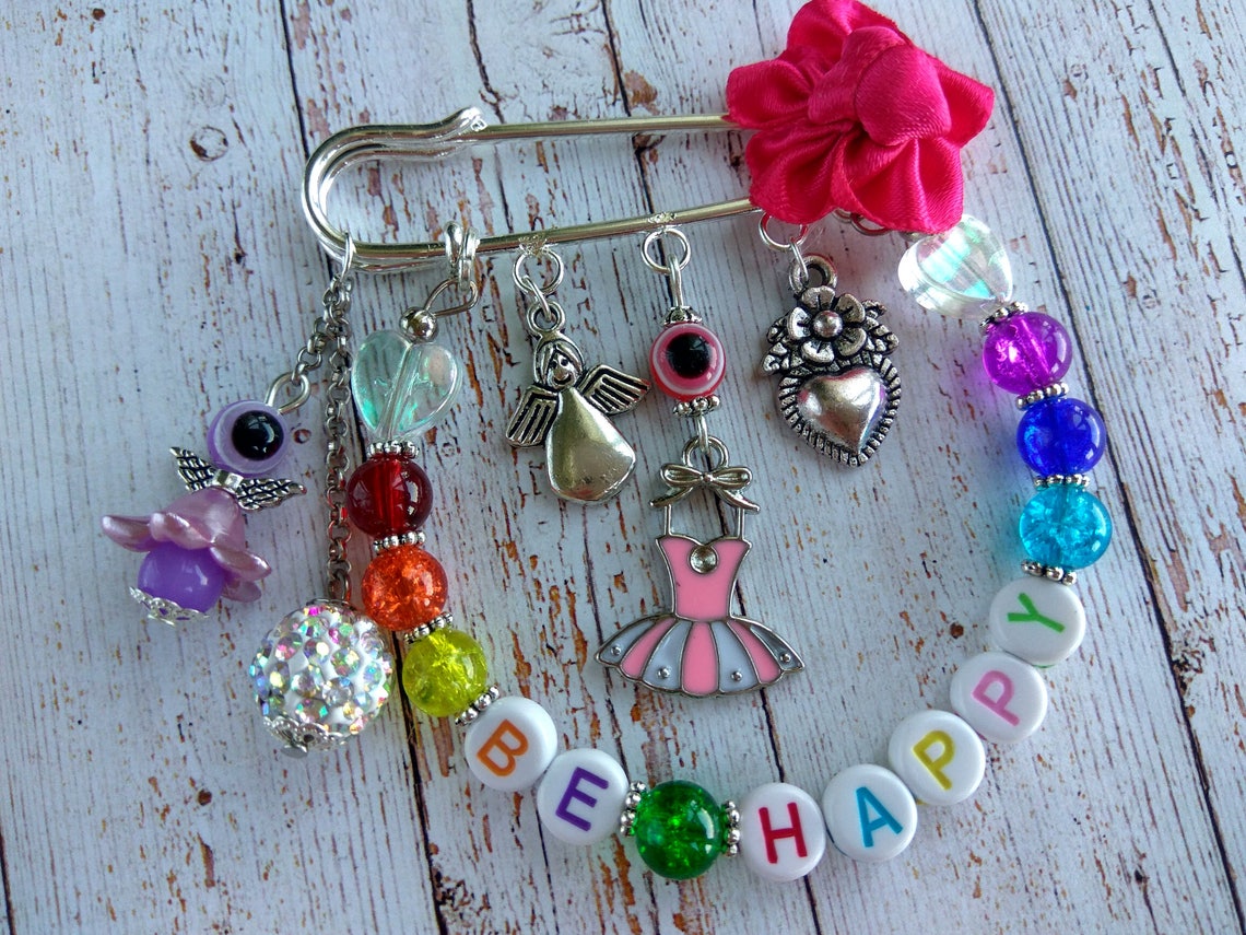 Brooch Pin Jewelry for Baby. Safety Pin Newborn. Brooch Pin Etsy