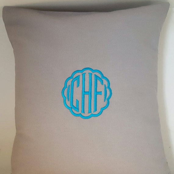 Monogram Pillow Cover,pillow Insert Not Included,custom Monogram