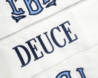 Monongrammed Standard Size Pillowcase, Personalized Pillowcase set-Applique Pillowcase, Personalized Bedding,Monogram Bedding,Monogram linen