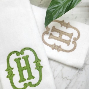 Applique Embroidered Handtowel different colors available