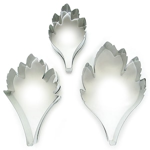 Lenten (Kerst) Rozenbladsnijders (set van 3 maten)
