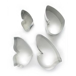 Butterfly Wing Cutters II (set of 4 types)