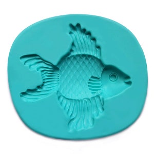 Beta Fish Silicone Mold by Scott Clark Woolley