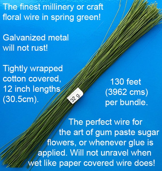 Alambre floral galvanizado - Alta Calidad - Envío Rápido