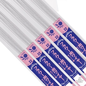 White Paper Wire - 22 Gauge - 5 Pack
