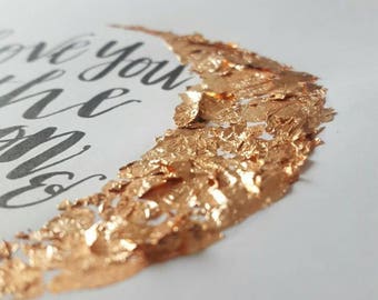 Foil Signs, Signage, Hand Lettered, Hand Lettering, Foil, Gold, Silver