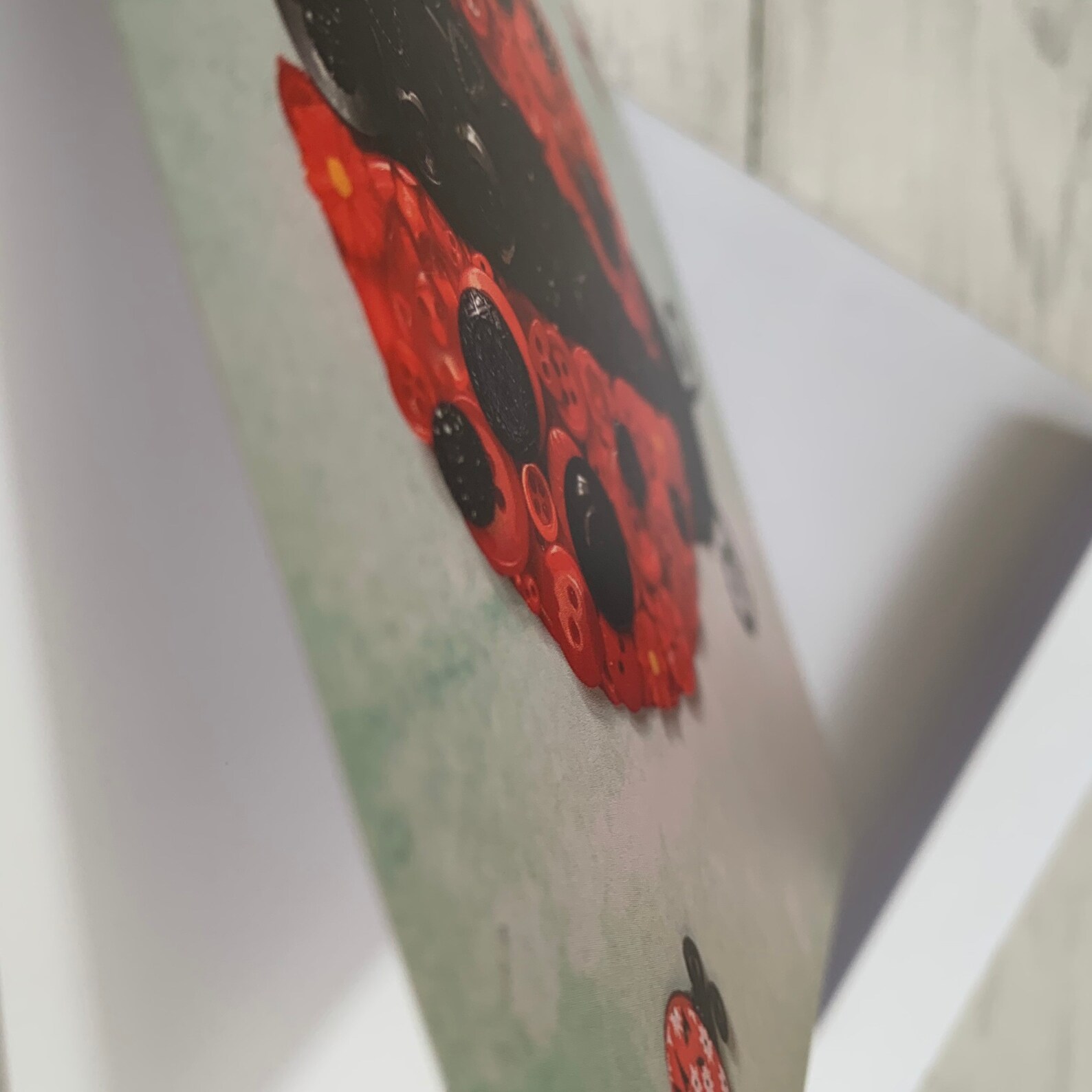 Marienkäfer-Karten flache gedruckte Karten Marienkäfer Kunst | Etsy