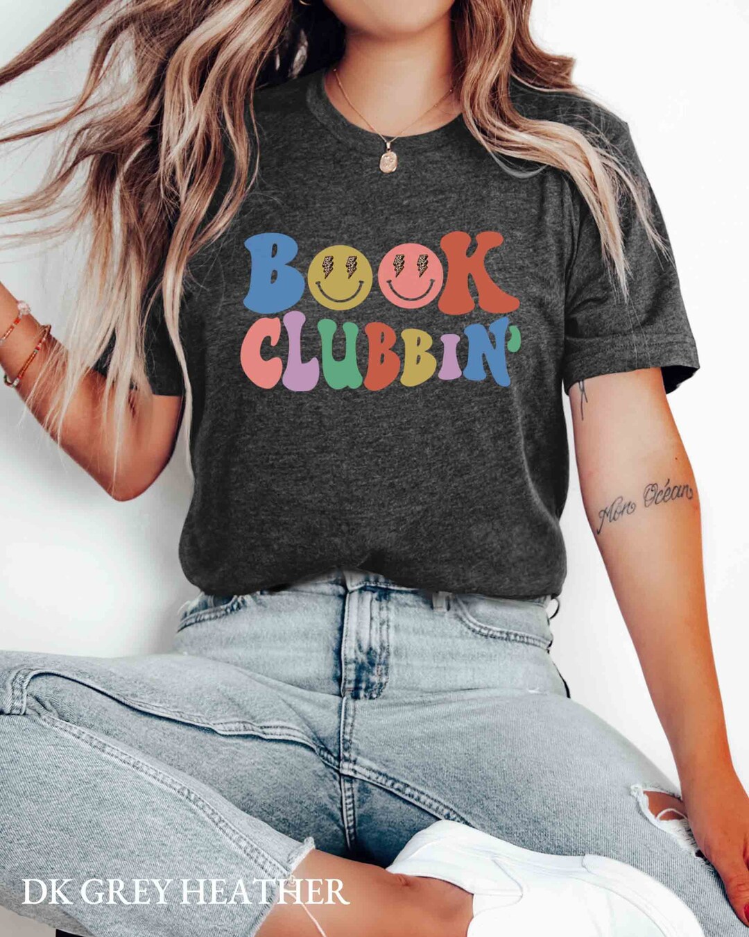 Book Clubbin' Reading Shirt, Customizable Literary Book Club Group ...