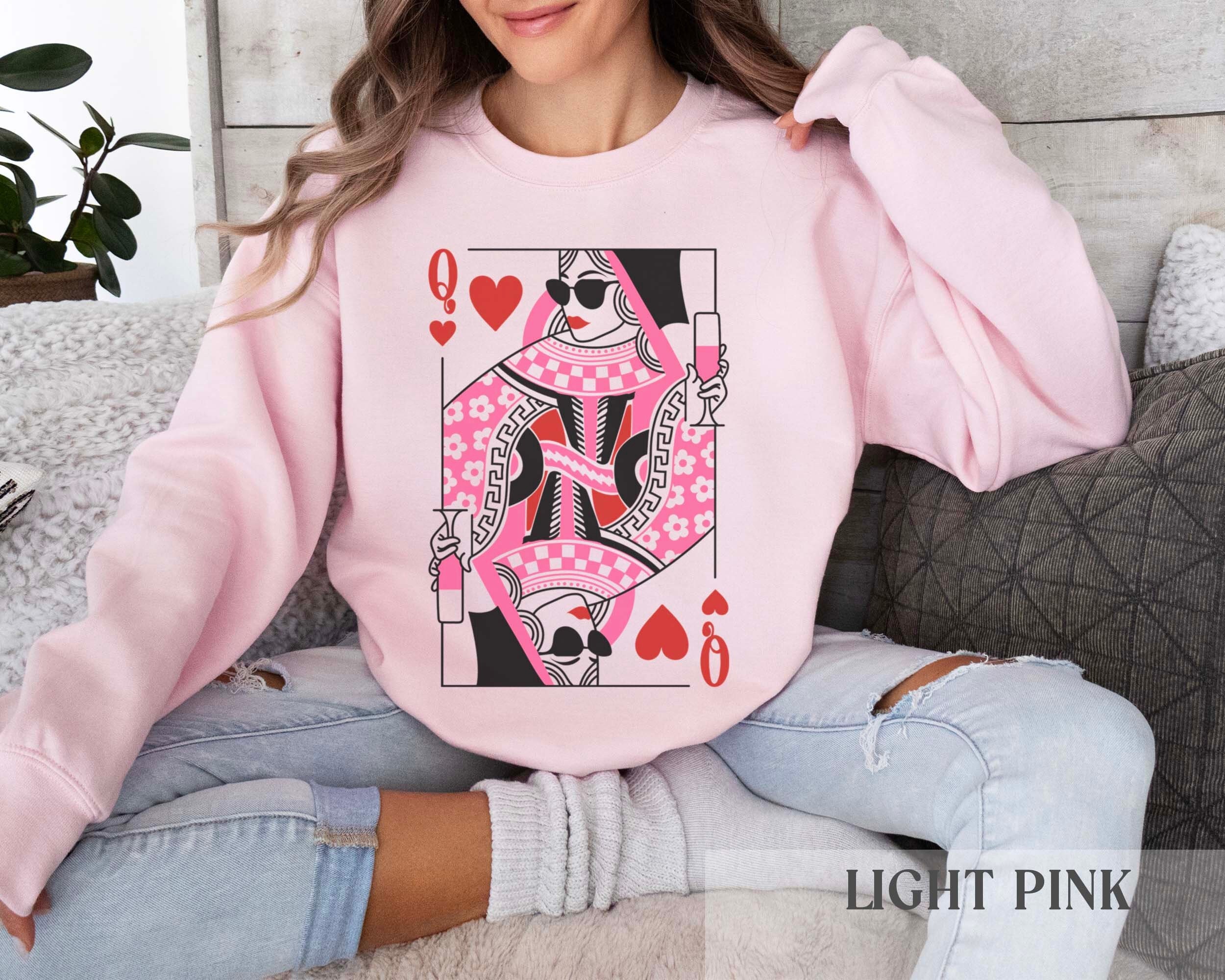 Queen Hearts Sweater