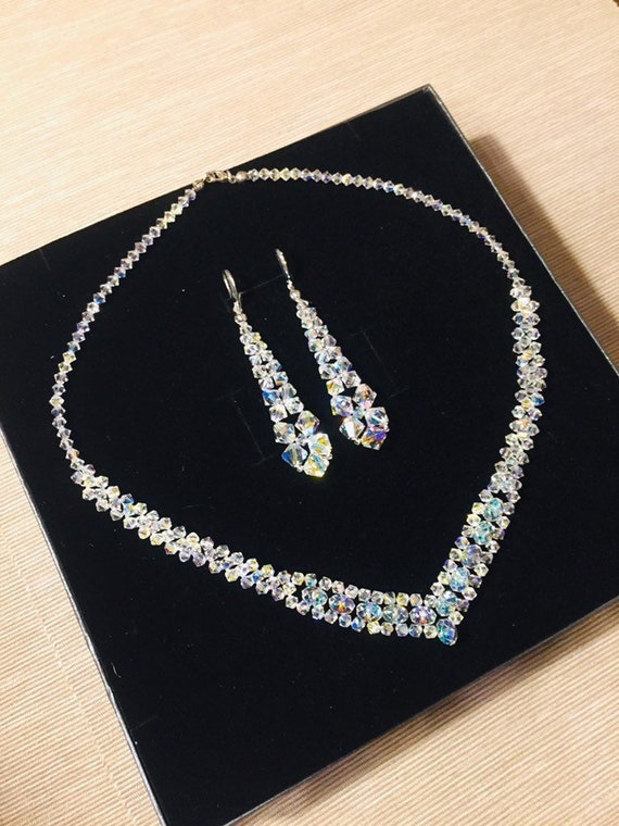 swarovski bridesmaid jewelry sets