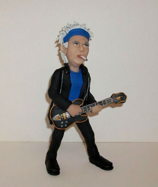 キース・リチャーズのフィギュア、ローリング・ストーンズ、ロック