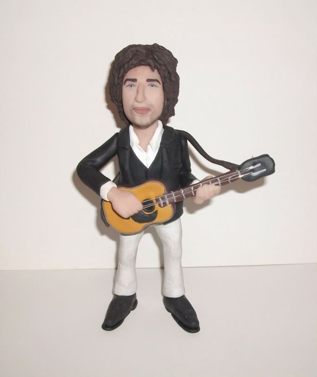 Bob Dylan Figurineblues Rock Star Doll Miniature Sculpture - Etsy