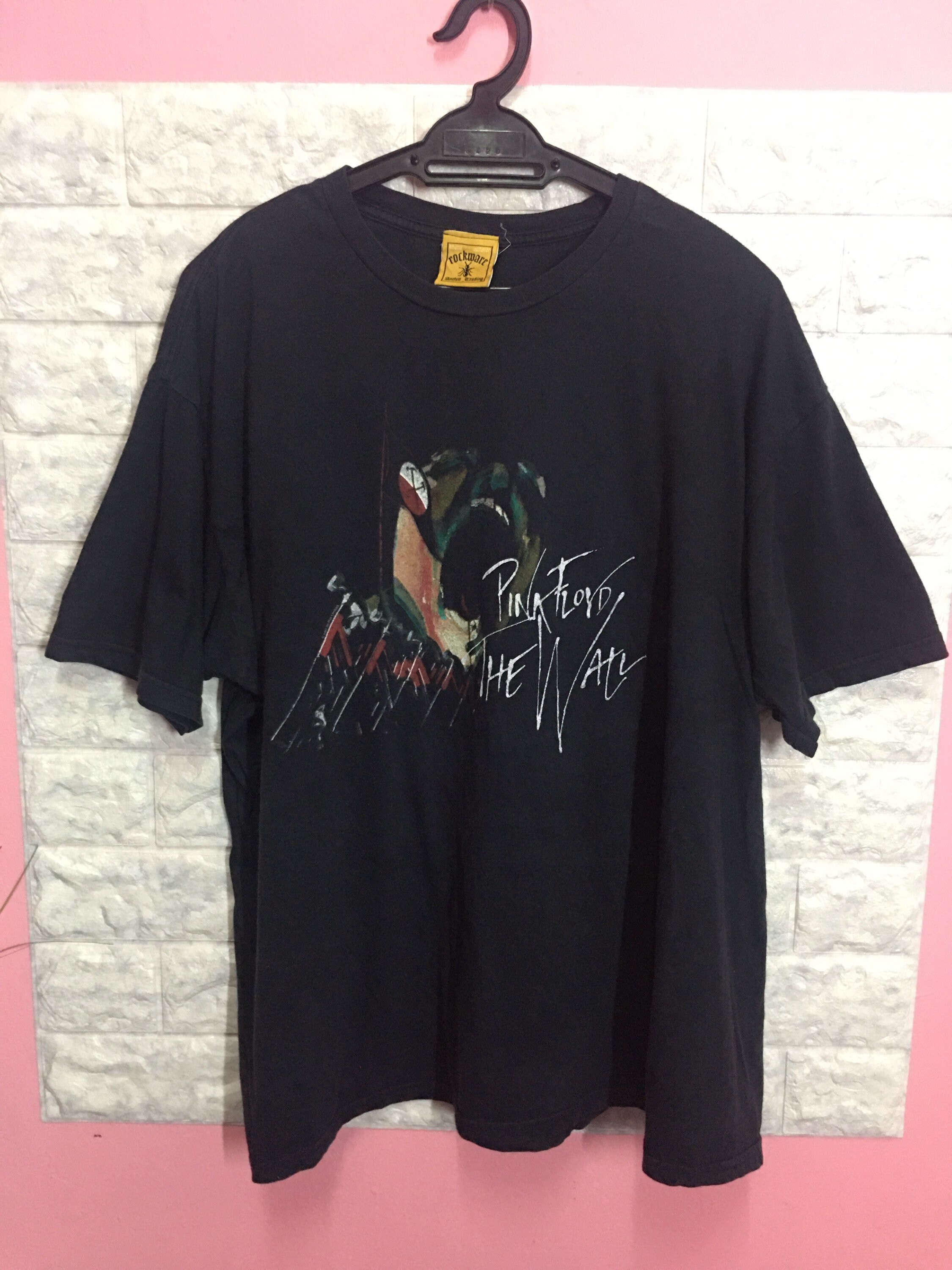 Rare T-shirt Band Pink Floyd the Wall - Etsy Rare T-shirt Band Pink Floyd the Wall - Etsy