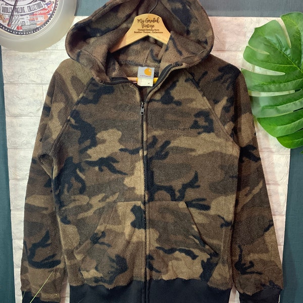 RARE !! Sweater Hoodies CARHARTT Camo