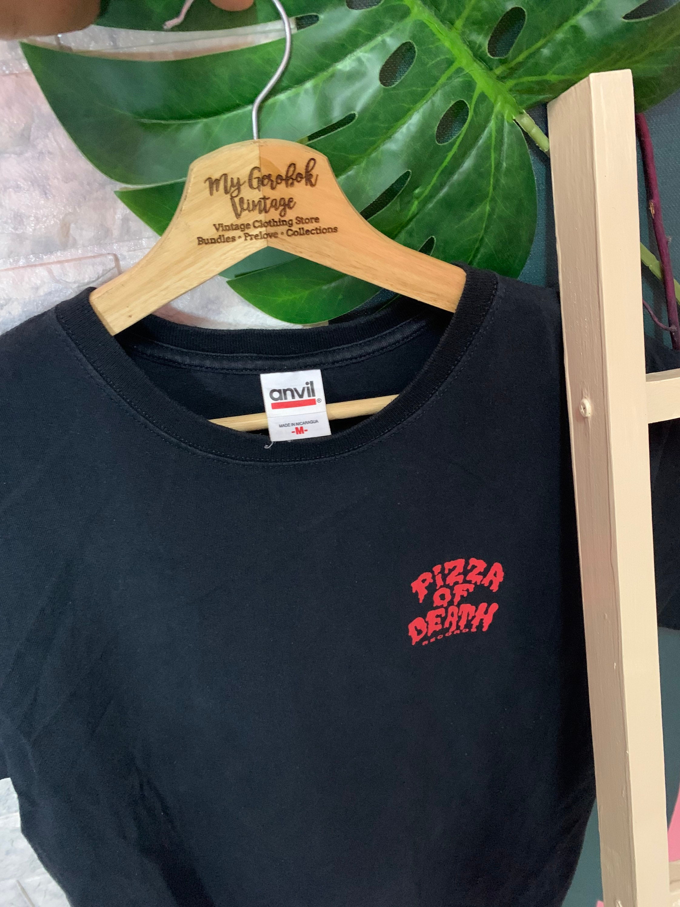 RARE !! Shirt Band PIZZA of Death - Etsy RARE !! Shirt Band PIZZA of Death - Etsy