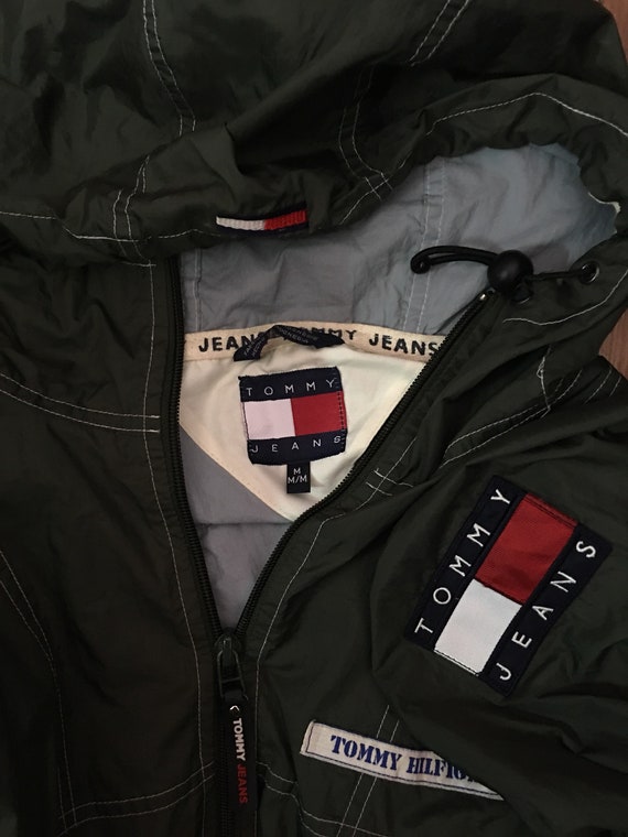 Rare Windbreaker Tommy Hilfiger Back pocket - image 5