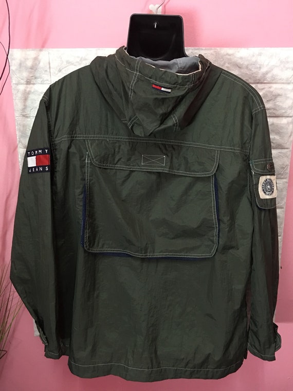 Rare Windbreaker Tommy Hilfiger Back pocket - image 2