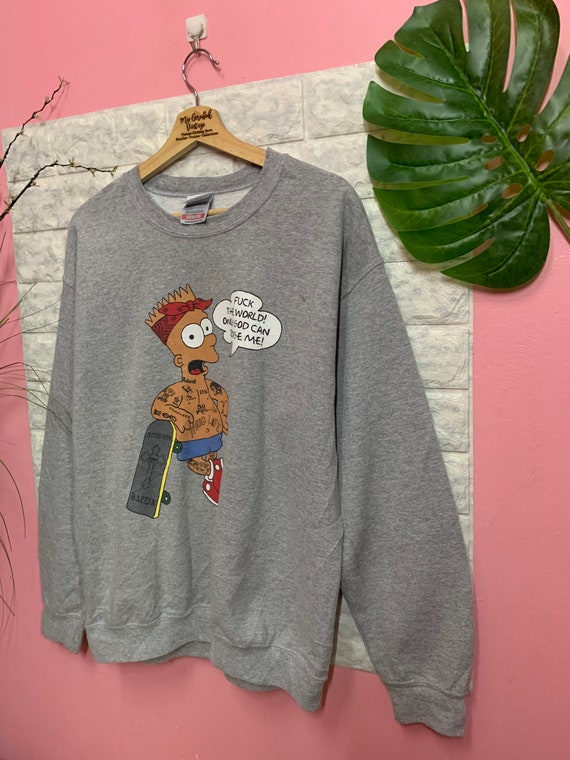 Vintage Japanese Brand Stillas Simpson Sweatshirt - image 2