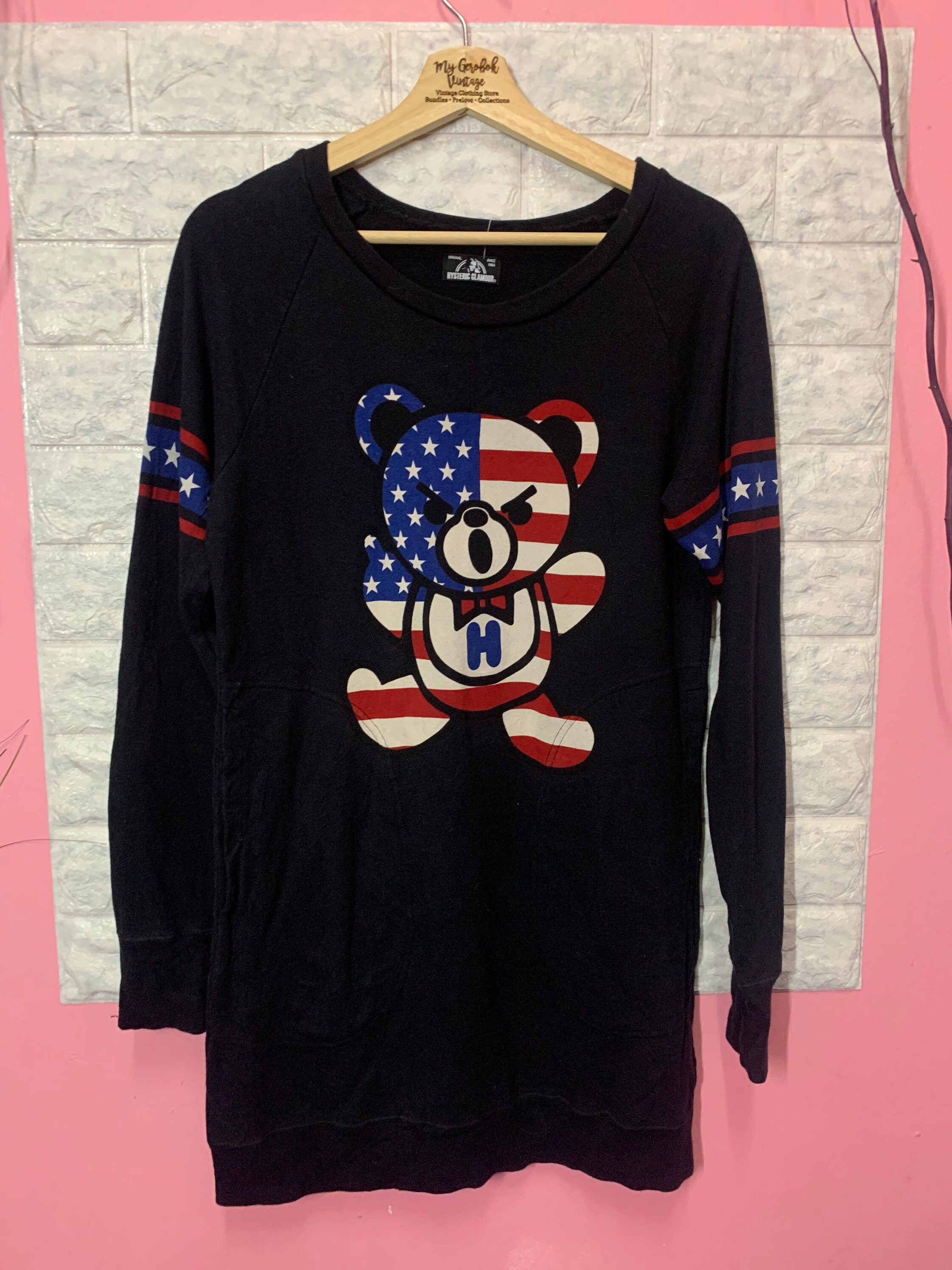 HYSTERIC GLAMOUR GIRL ON BEAR スウェット Rare Sweatshirt Hysteric Glamour Bear - Etsy Canada