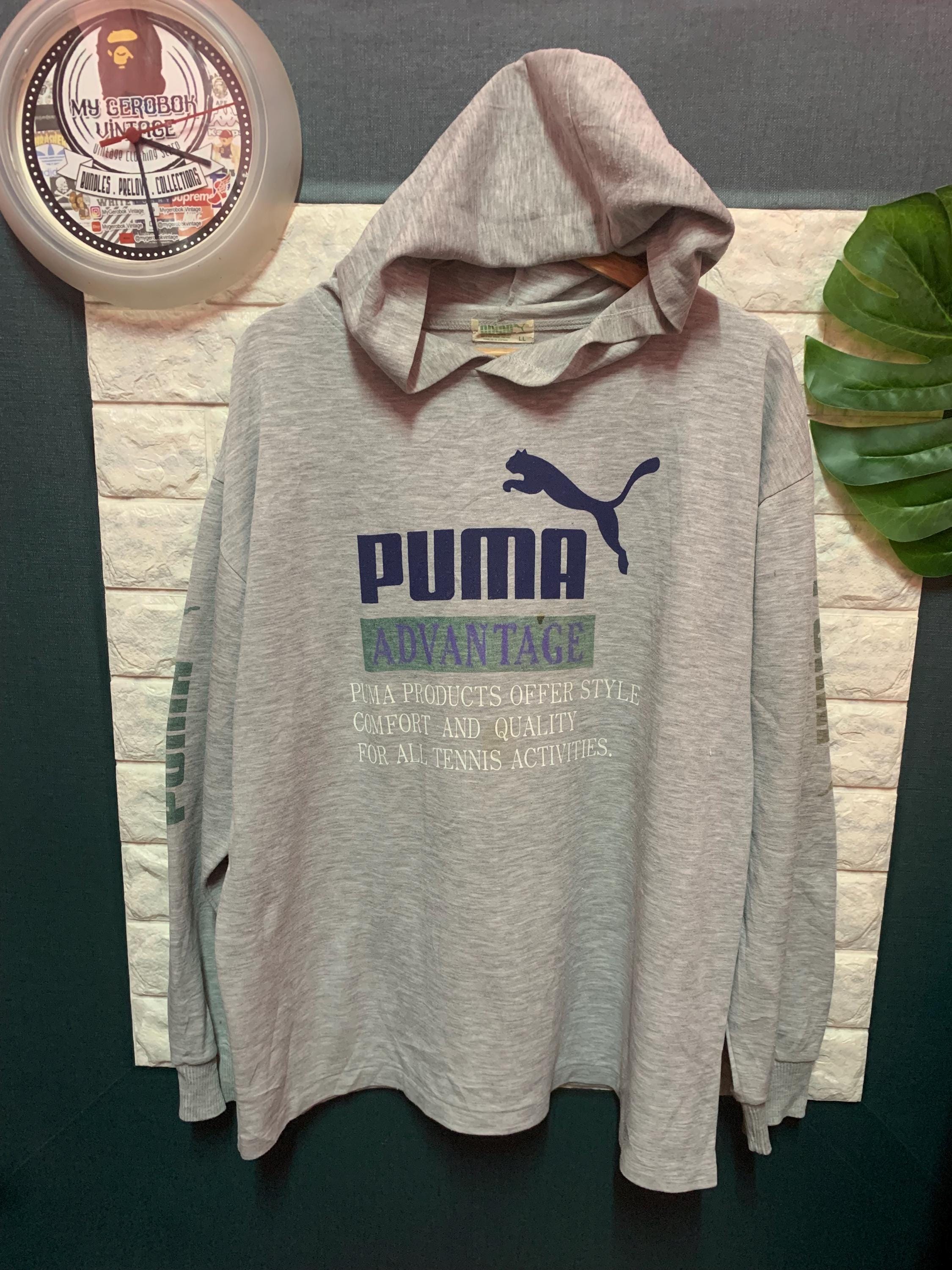 Puma Vintage 80s Sweater Mens Size XL Outdoor Knitted Wool