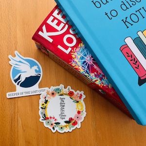 Wächter der verlorenen Städte Aufkleber | Kindle Sticker | Reader Aufkleber | Junk Journal Aufkleber | Weihnachtsgeschenk, Stocking Stuffer