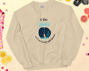 Sudadera de pilates, sudadera de instructor de pilates, sudadera divertida de pilates, regalo para ella, sudadera de invierno, regalo de Navidad, regalo de pilates