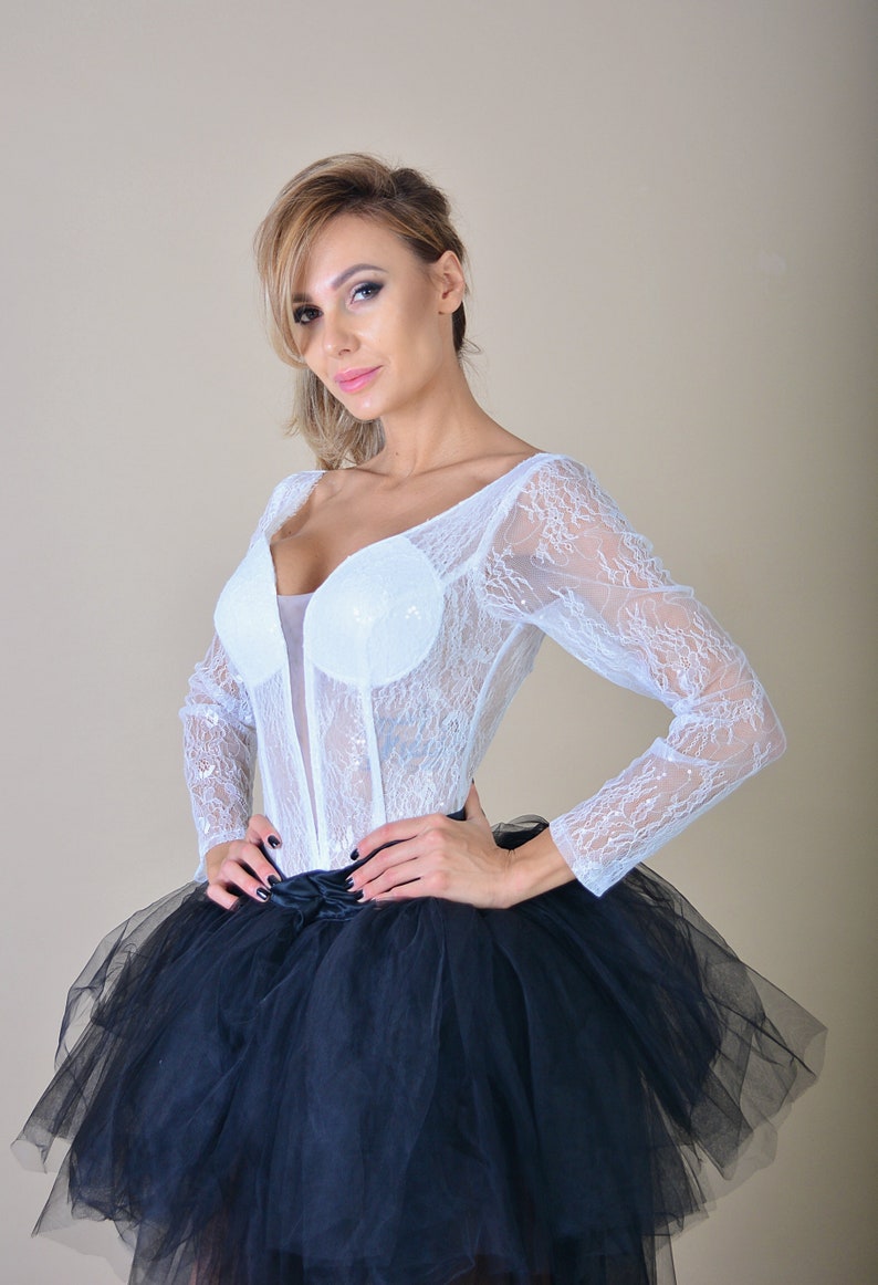 detachable tulle