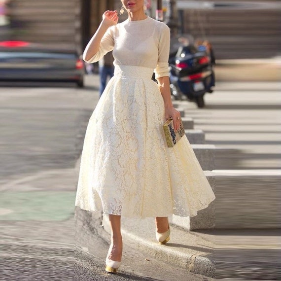 midi skirt for wedding