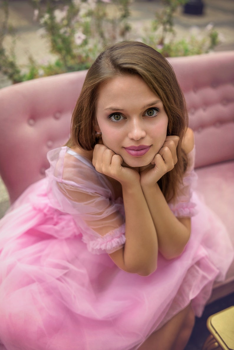 Tulle Dress Pink Dress Bridesmaid Dress All Colors Tulle Dress Killing Eve Dress Halloween Tulle Dress Villanelle Dress Movie Dress