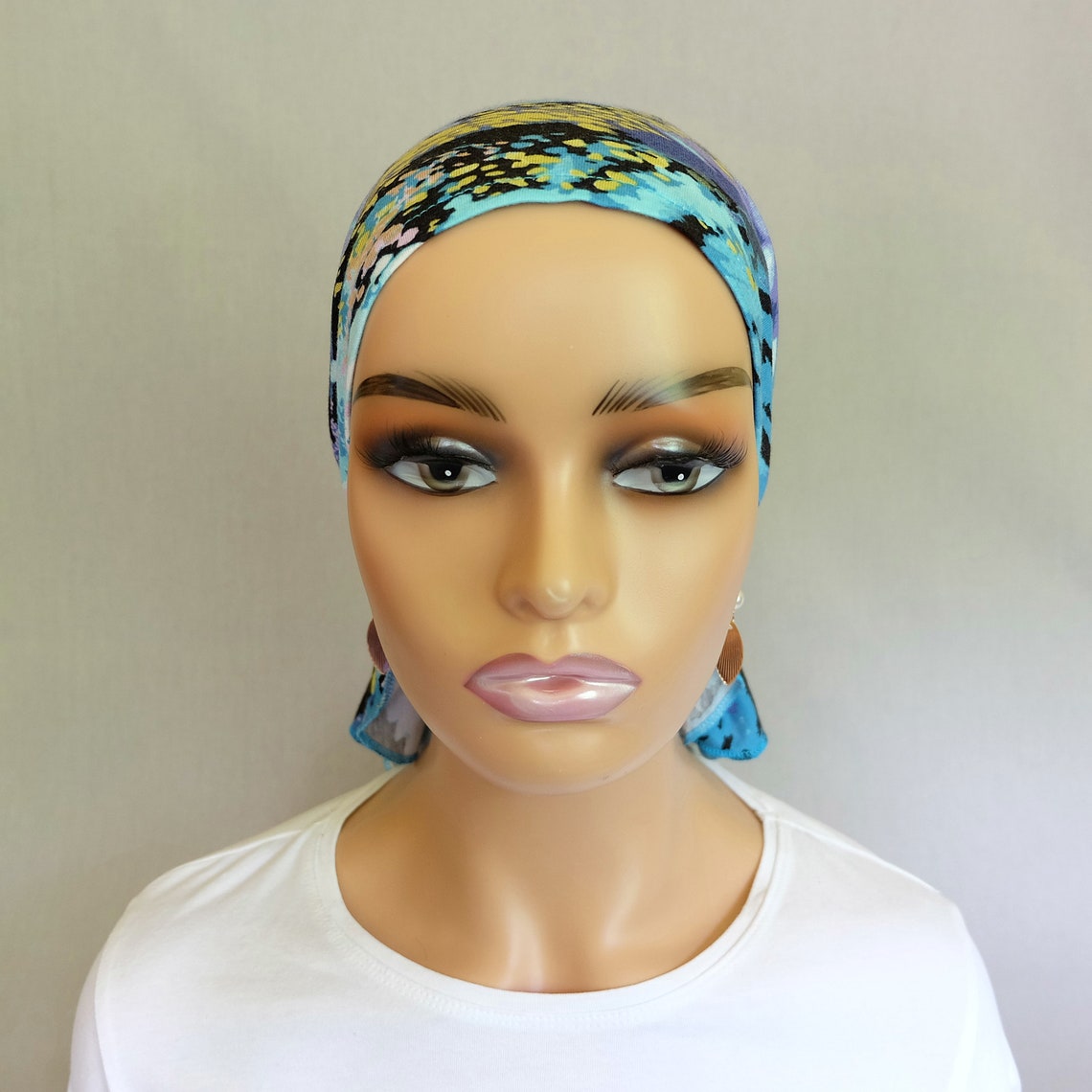Pre Tied Chemo Head Scarf Women's Cancer Scarves Chemo Etsy