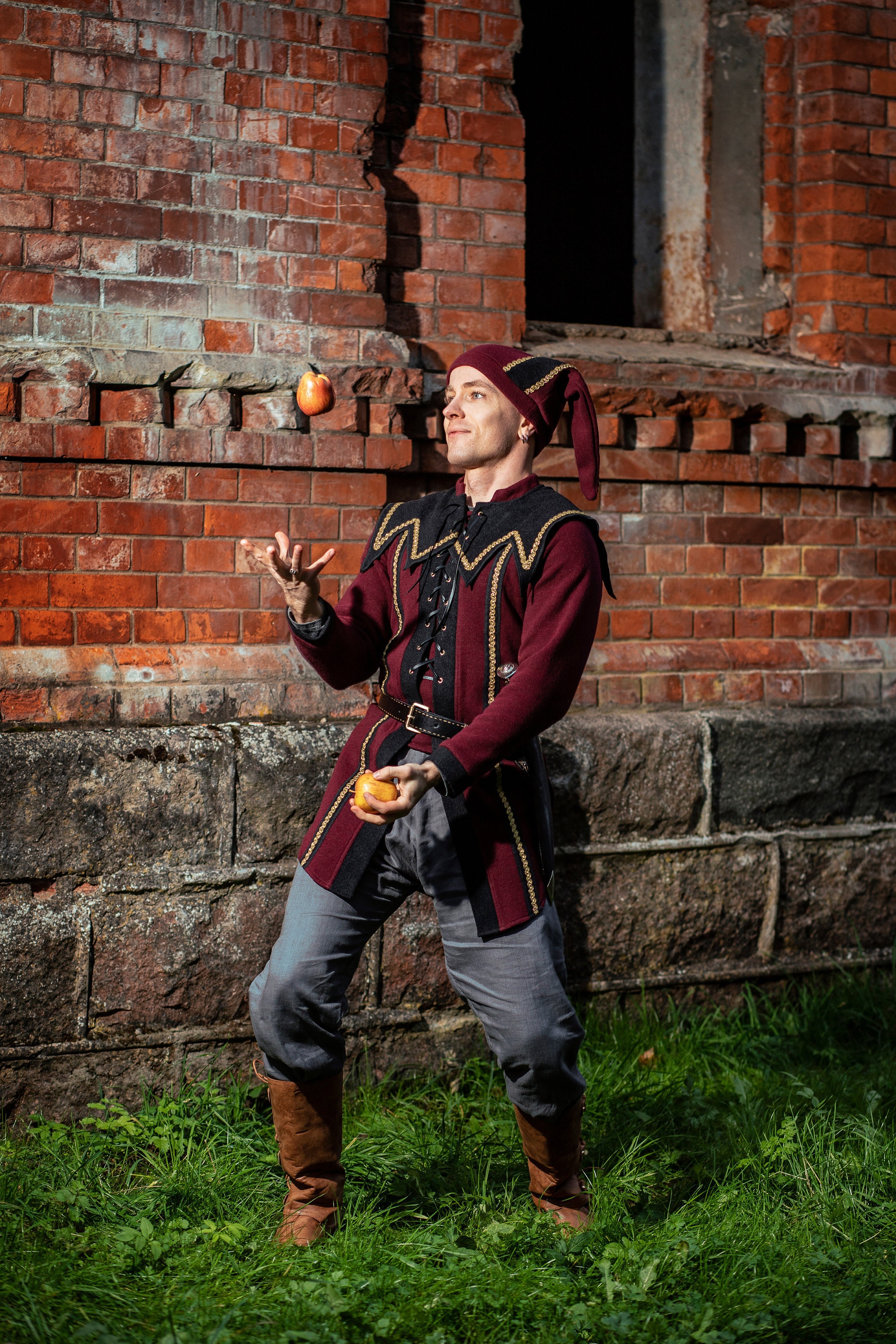 Medieval Court Jester Costume