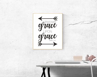 Grace Upon Grace - Etsy