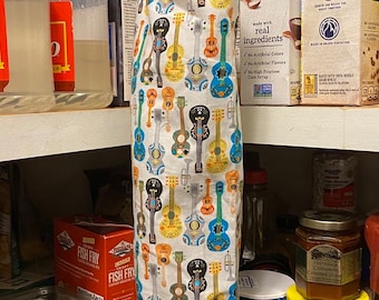 Cotton Plastic Bag Holder: Kitchen Pantry Organizer