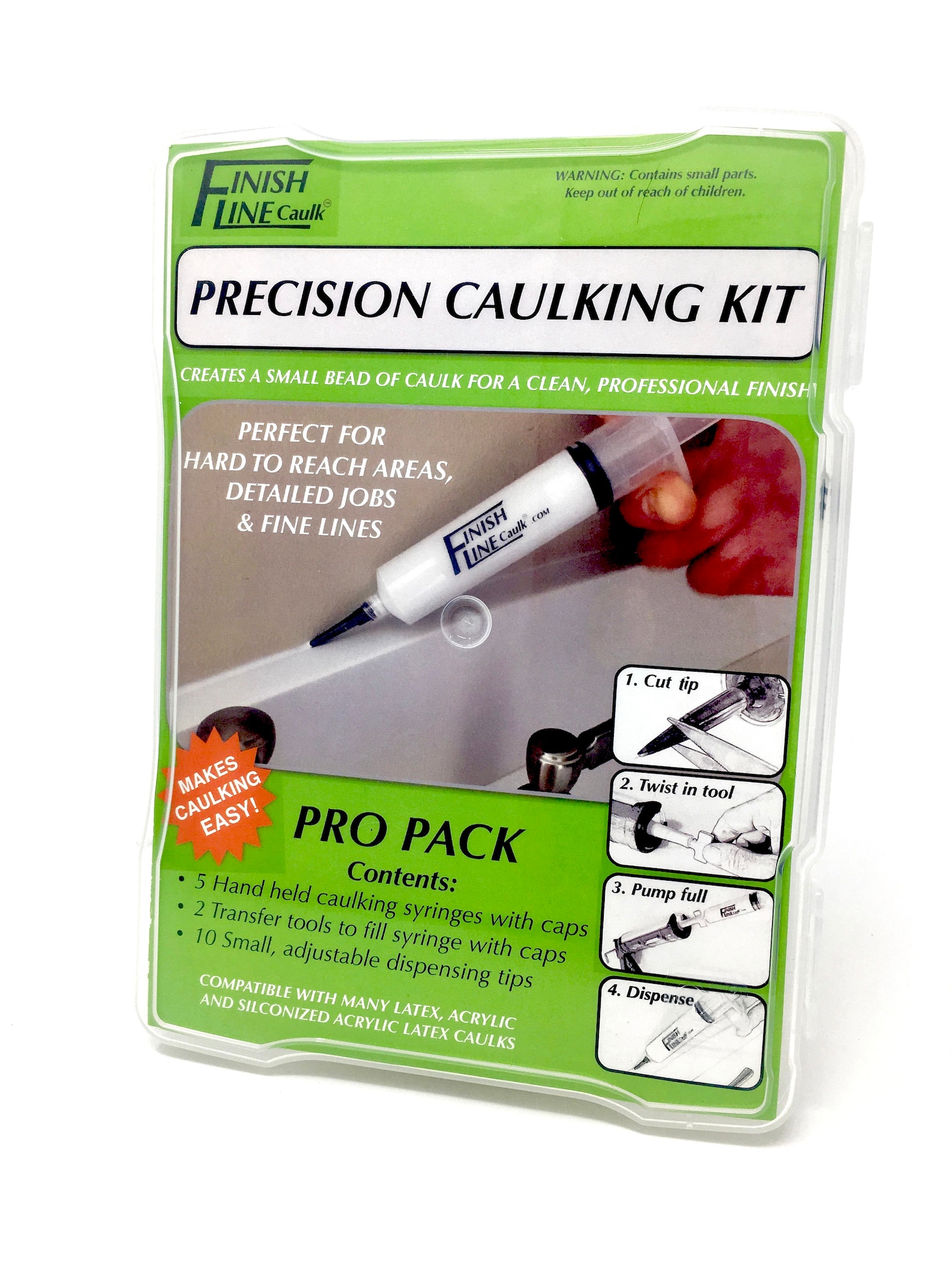 Finish Line Caulking Tool Pro Pack. Caulking Syringes Can Be Etsy