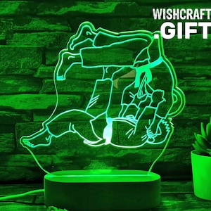 Judo Gift, Judo Players Lamp, Judo Lover Gift, Judo Teacher Gift, Judo Coach Gift, Judo Related Gift, Judo Instructor, Judoka, Judo Player
