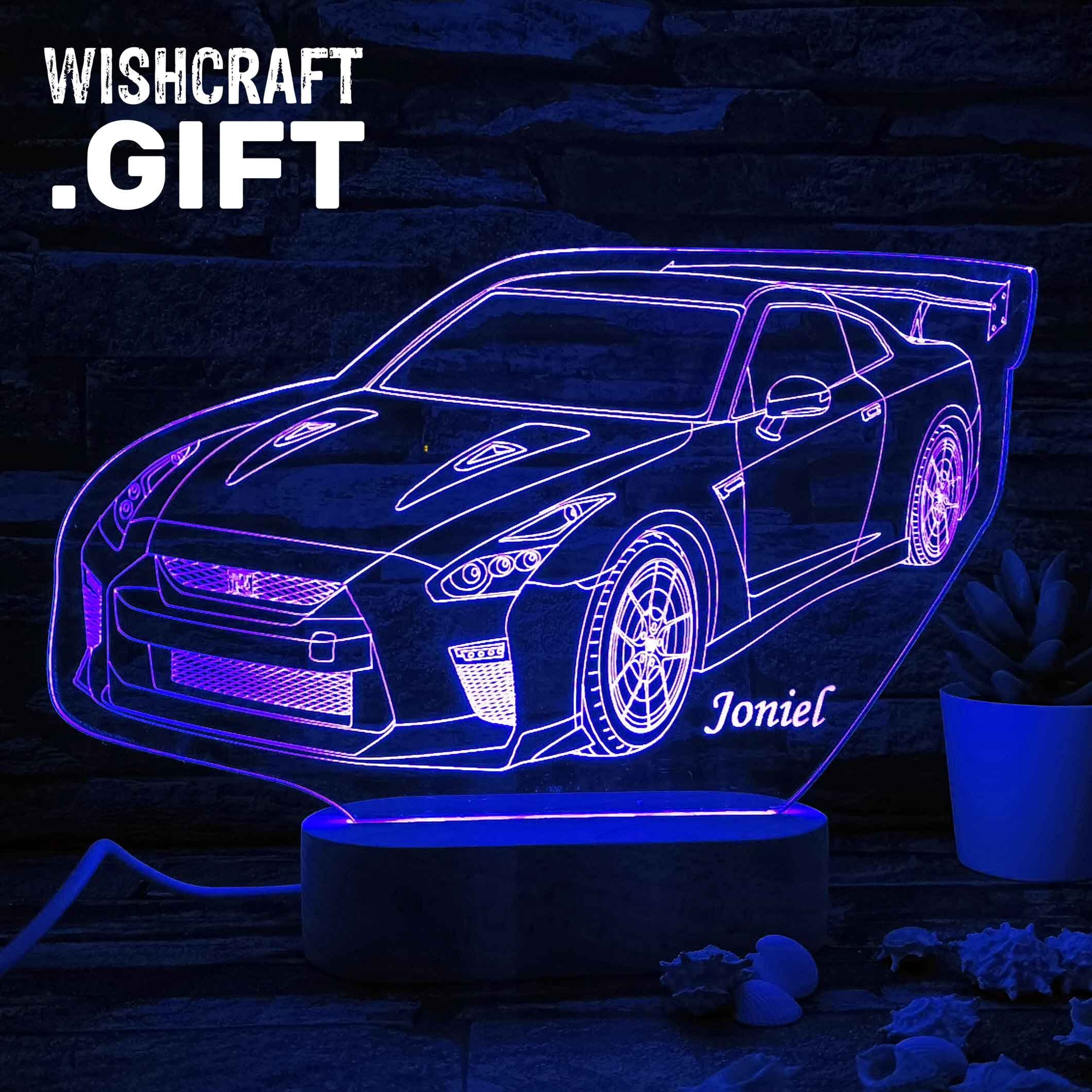 Race Car Lamp Race Car Gift Sports Car Gift for Him Sports Etsy