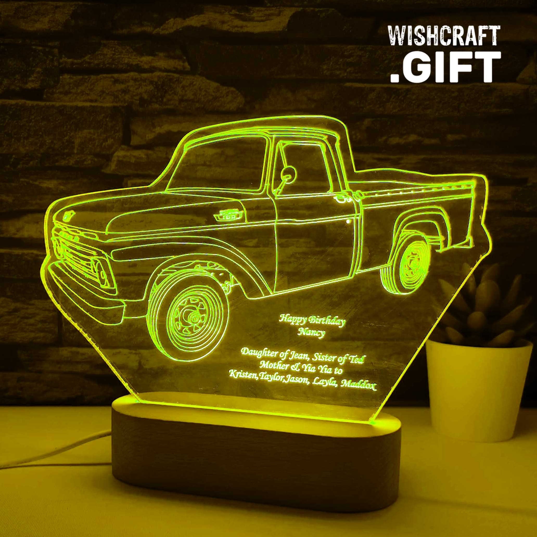 ピックアップトラック用LEDランプ：色が変わる車好きへのギフト - Etsy