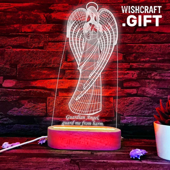 First Communion Gift, Angel Led Lamp, Angel Has Fallen, Angel Gift 