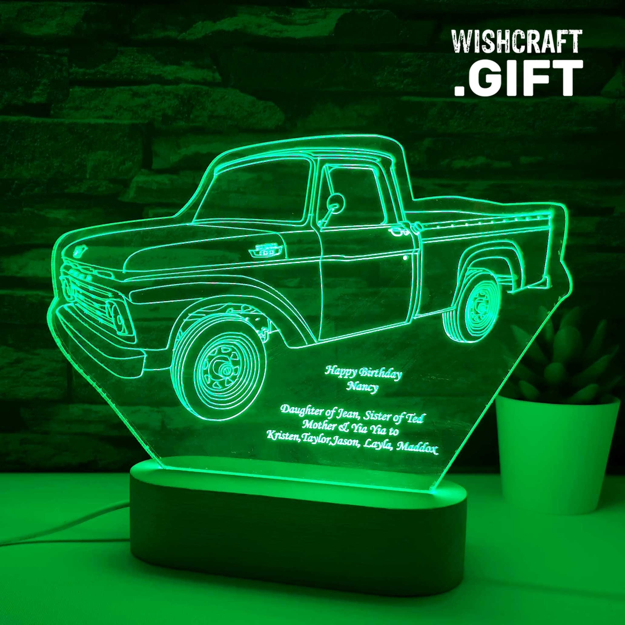 ピックアップトラック用LEDランプ：色が変わる車好きへのギフト - Etsy