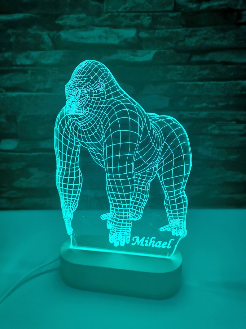 gorilla hologram lamp gorilla hologram lamp