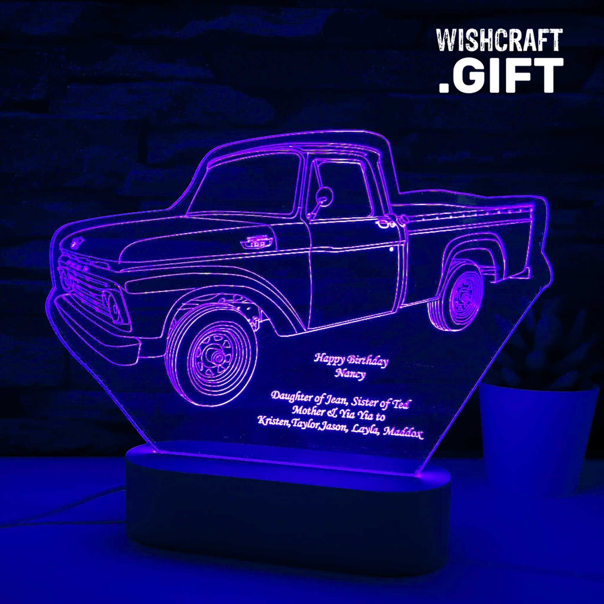 ピックアップトラック用LEDランプ：色が変わる車好きへのギフト - Etsy